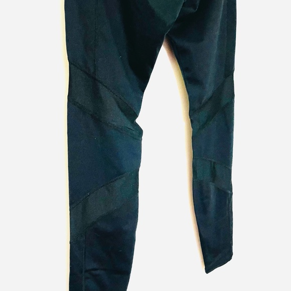 Black Xterra Slasher Mesh Athletic Leggings - Picture 9 of 13